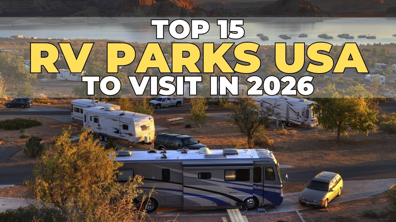 Top 15 RV Campgrounds to Visit in 2026! Near Popular Vacation Destinations!