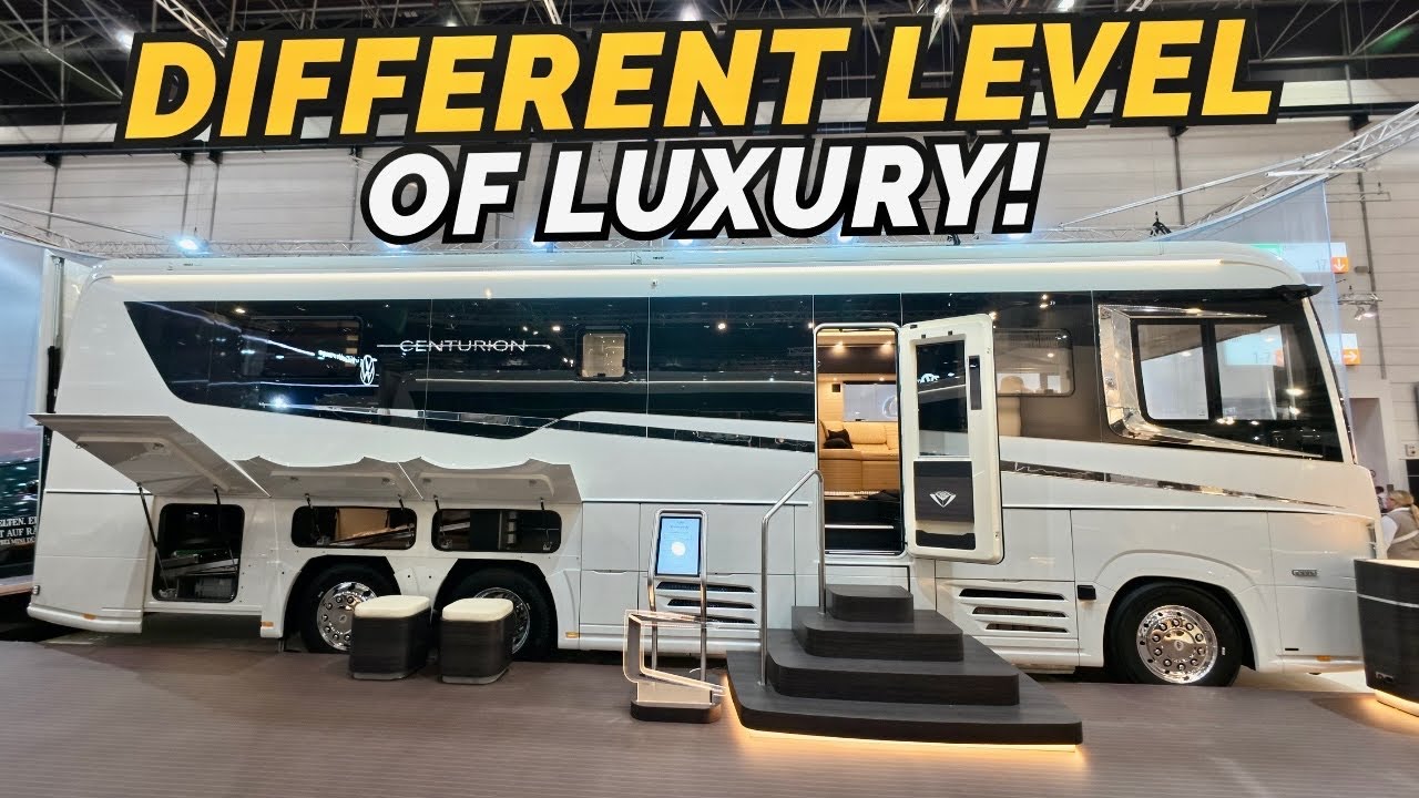 This RV is a DIFFERENT LEVEL of LUXURY… the BEDROOM! 2026 Concorde Centurion 1200 GSI
