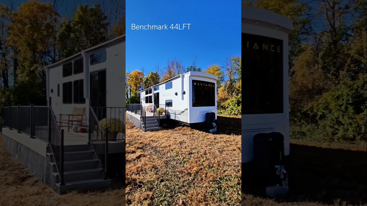 Benchmark 44LFT by Alliance RV: The Ultimate Destination Trailer Redefining Luxury Living!