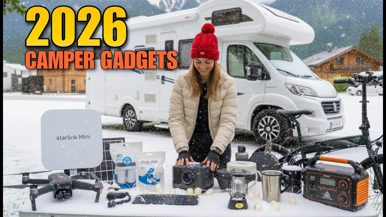 10 Must-Have Campervan Gadgets for 2026 ⚡ RV & Motorhome Essentials You’ll Use Daily