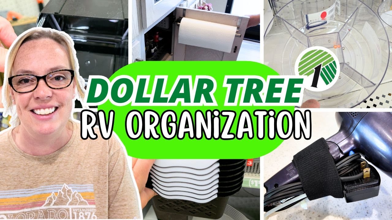 Rv Organization HACKS & Ideas From DOLLAR TREE!