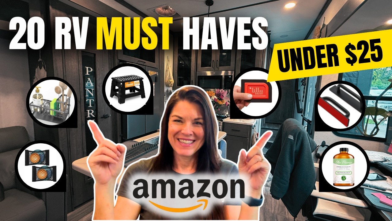 Our MOST USED Amazon RV Gear Under $25 (Full-Time RV Life Tested)