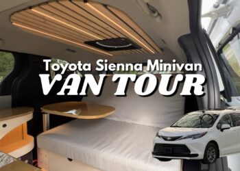 Toyota Sienna Luxury Camper Build Van Tour