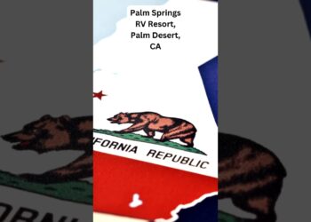 Palm Springs RV Resort | Top Luxury RV Resorts in California! #Shorts