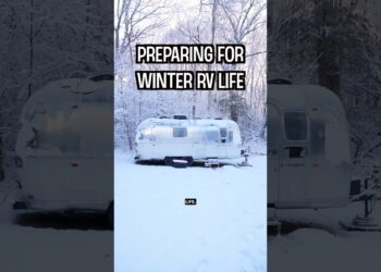 Winter RV Living = Endless Chores #rvliving #airstreamlife #lowesfinds