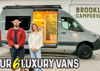 Touring Luxury Sprinter RVs at Brooklyn Campervans for Camper Van Conversion Ideas