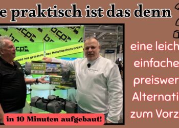 CARAVAN MESSE 2026 💫Markisen-Seitenwände im  “Handtaschenformat” für Camper #gadgets #camping