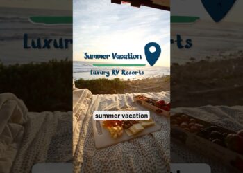 Top Luxury RV Resorts for Summer Vacations 🏖️ #shorts