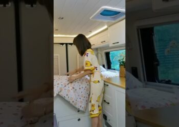 Staying in the RV, listening to the rain……