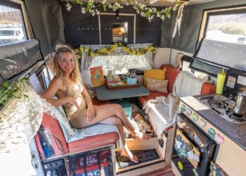 She Left the Military & Found Freedom in This Truck Camper