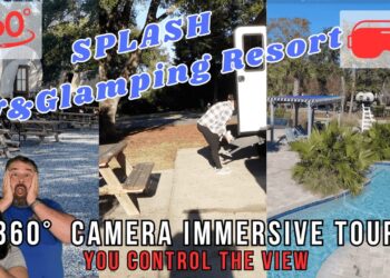 Spin Around Splash RV Resort! 🌊 360° Campground Tour!