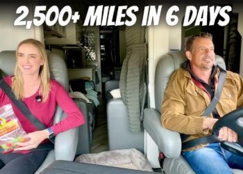Cross country in a LUXURY RV | Life on the road UNFILTERED