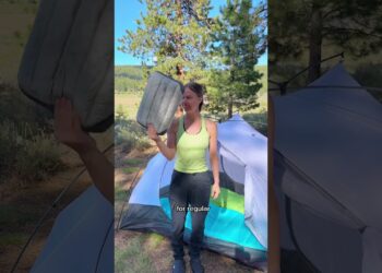 Camping luxuries! #campinghacks #campingtips #camping #campinglife #camp