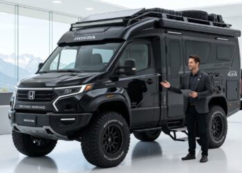 2027 Honda Grand Nomad – The Ultimate Luxury Camper Van & Future Motorhome Concept!