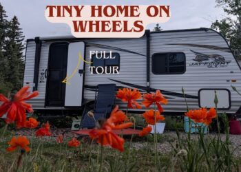 Full-Time RV Living in a Travel Trailer | Jayco 195RB Setup Tour