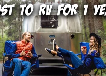 COST OF LIVING IN AN RV FOR 1 YEAR! – It’s not that much..