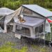 ⚡Luxury RV with 2 Bedrooms & Living Room, Air Conditioning… Heavy Rain Camping