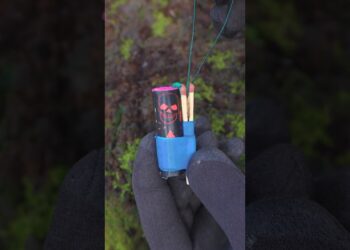Survival Hack: DIY Trip Wire Alarm For Camping Security #survival #lifehacks #camping