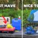 The Gear You MUST HAVE To Start Camping