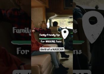 Ultimate Family-Friendly RV Tips for NASCAR Fans 👶 #shorts