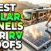 🔥🔥Top 5 Best Solar Panels for RV Roofs | Ultimate RV Solar Guide 2026