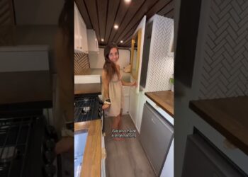 ✨VAN FOR SALE✨tour of our converted van! #vanlife #vanforsale #diycampervan #rvlife #vanconversion