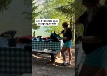 Easy camping meals! #camping #campingmeals #campingtips