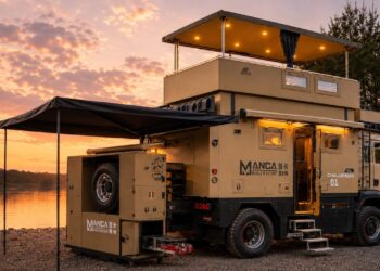 A Two-Story RV Built for the End of the World? MANCA Challenger