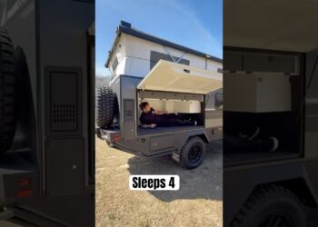 This Australian Camper Sleeps 4…. See How!