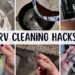34 Rv CLEANING HACKS, Tools, & Products to make rv life EASIER! | Full-time rv living