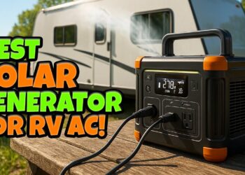 Top 5 Best Solar Generator For RV Air Conditioner​ 2025!🔥🔥