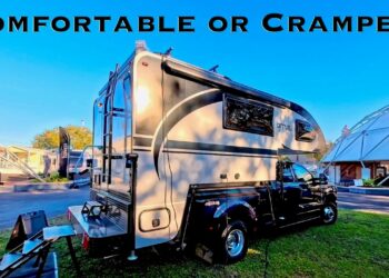 Is this a luxury camper? Nucamp Cirrus 920 Truck Camper #nucamp #truckcamper #rvlife #camper #rv