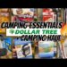 DOLLARTREE Camping Essentials | Camping Hacks | DOLLARTREE Camping Haul