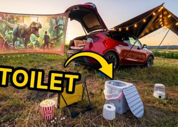 14 Temu Camping Gadgets Tested in a Tesla Model Y