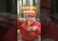 No More Boring Ramen! ❌ Babybel Ramen Backpacking Recipe #backpacking #camping